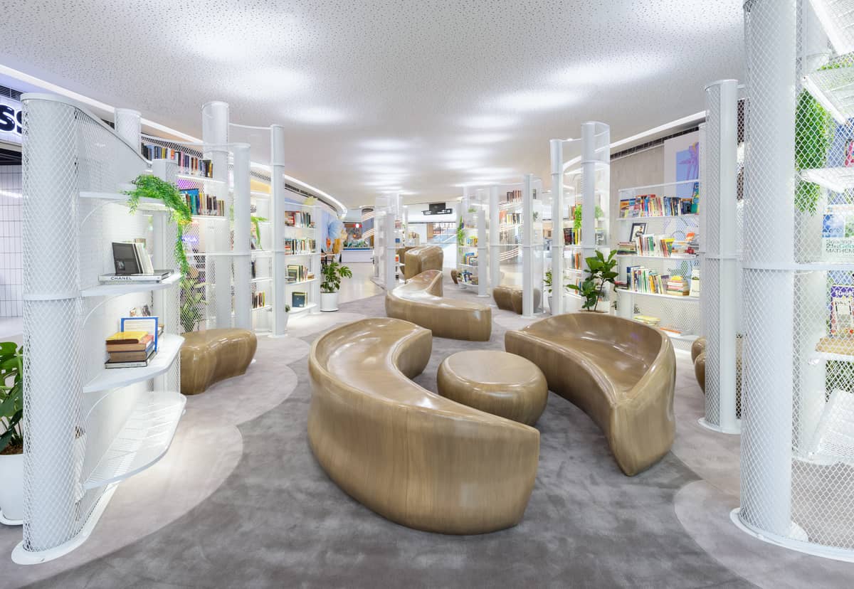 LOOK: The new Book Nook is a reimagined space brought to life by the brilliance of architect Royal Pineda of Royal Pineda + Architecture Design. Book Nook's design is a seamless flow of organic forms and open spaces, inviting readers on a journey of discovery and connection. | Photo courtesy of SM